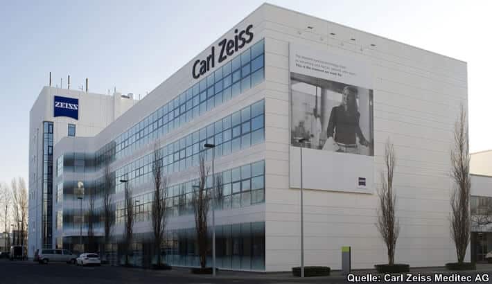 Carl Zeiss Meditec erzielt weiteres Wachstum im ersten Quartal 2021/22