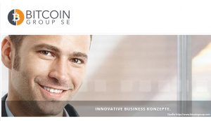 Die Bitcoin Group SE ist eine Holding mit Schwerpunkt auf innovativen und disruptiven Geschäftsmodellen und Technologien aus den Bereichen Cryptocurrency und Blockchain.