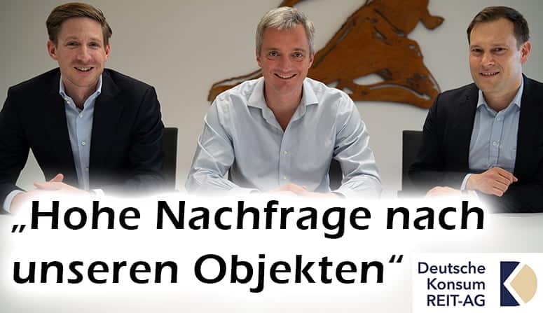 Die Deutsche Konsum REIT-AG strebt ein Höchstmaß an Transparenz an, um ihre Investoren bestmöglich zu informieren.