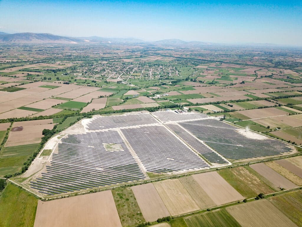 ABO Wind Aktie Solarprojekt in Megala.