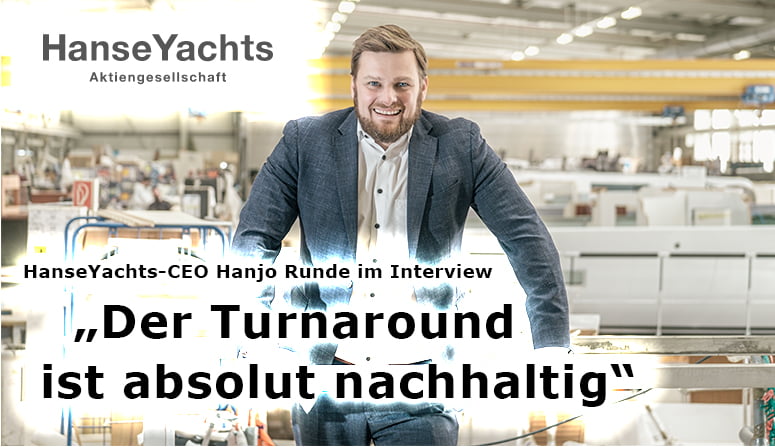 HanseYachts – Interview Hanjo Runde – „Der Turnaround ist absolut nachhaltig“