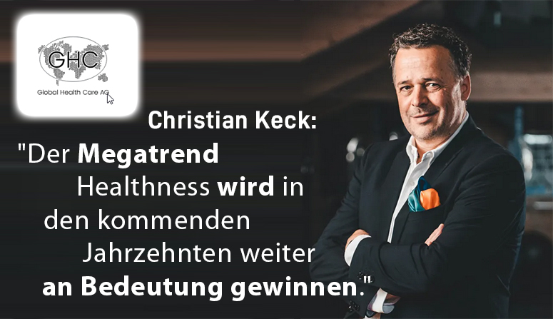 Die EasyMotion Tec AG firmiert unter dem neuen Namen Global Health Care AG. Im Interview erklärt Christian Keck, Präsident des Verwaltungsrats, warum dieser Schritt weit mehr als ein Rebranding ist – und was das für die Zukunft des Unternehmens bedeutet.