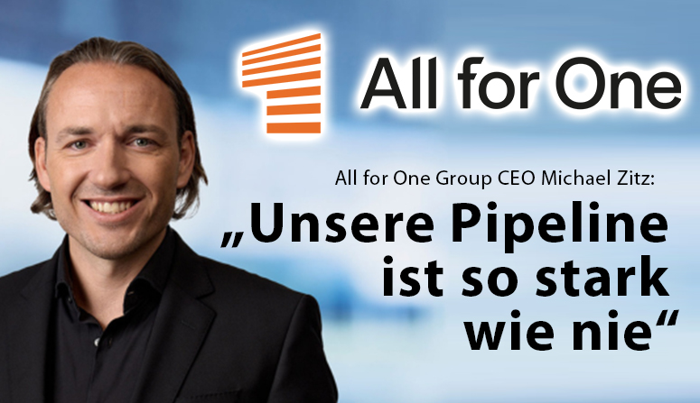 All for One Group: „Unsere Pipeline ist so stark wie nie“